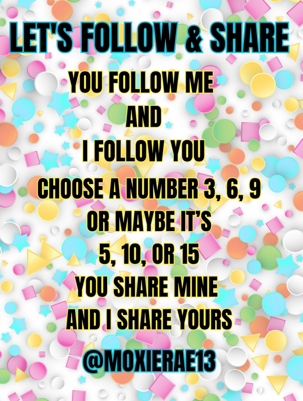 Follow & Share!  Keep on Poshing!